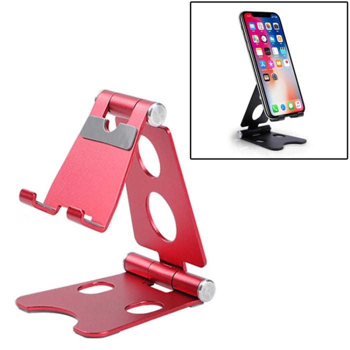 ROOSTAND R2 Soporte para tableta de escritorio móvil de aleación de aluminio Artefacto perezoso plegable doble, Tamaño: 6,4x7x9 cm