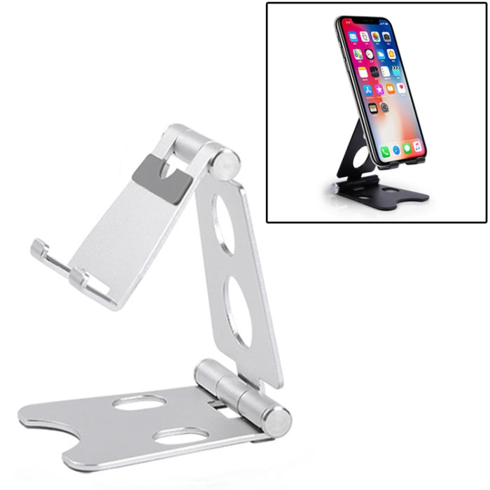 ROOSTAND R2 Soporte para tableta de escritorio móvil de aleación de aluminio Artefacto perezoso plegable doble, Tamaño: 6,4x7x9 cm