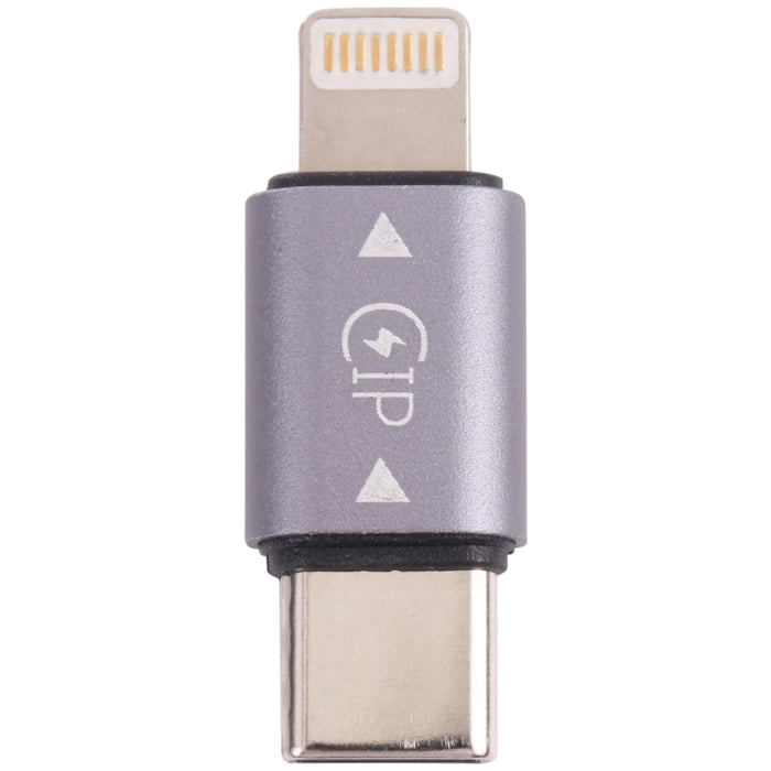 USB-C / Type-C macho a 8 pines macho Carga + Transmisión de datos + Adaptador OTG