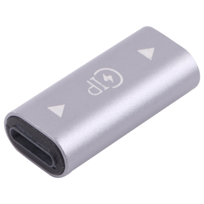 USB-C / Type-C hembra a carga hembra de 8 pines + transmisión de datos + adaptador OTG