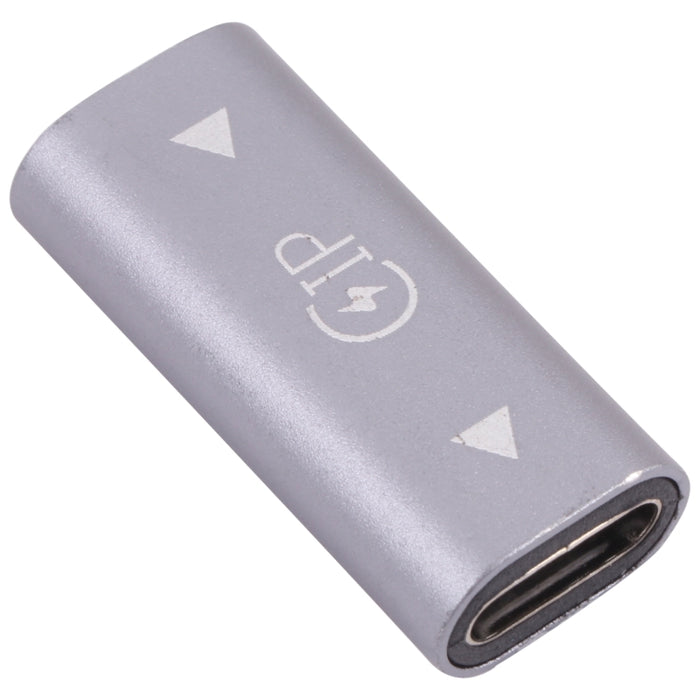 USB-C / Type-C hembra a carga hembra de 8 pines + transmisión de datos + adaptador OTG