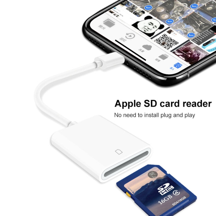 Lector de tarjetas SD para teléfono móvil D-128 de 8 pines