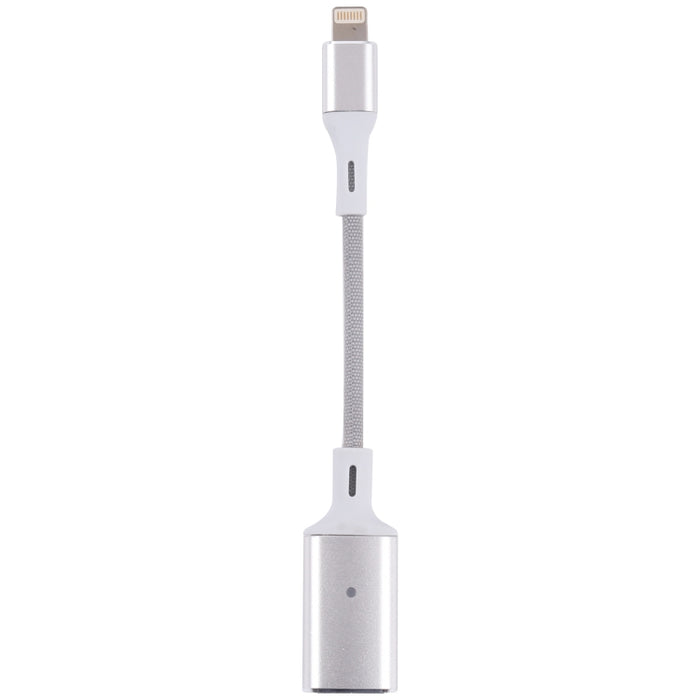 Varón de 8 pines al adaptador de cámara OTG hembra USB, compatible con IOS 13 o superior
