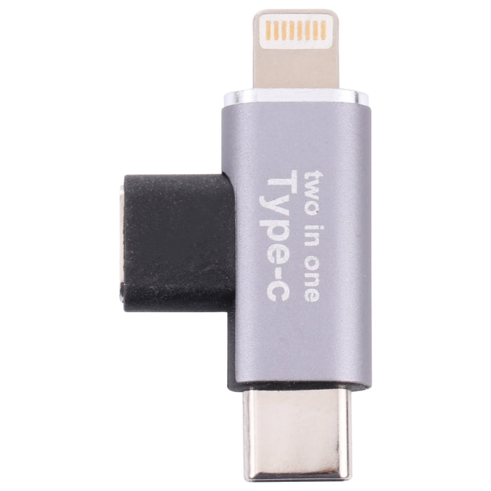 Convertidor USB-C/Tipo-C hembra a macho de 8 pines + USB-C/Tipo-C macho