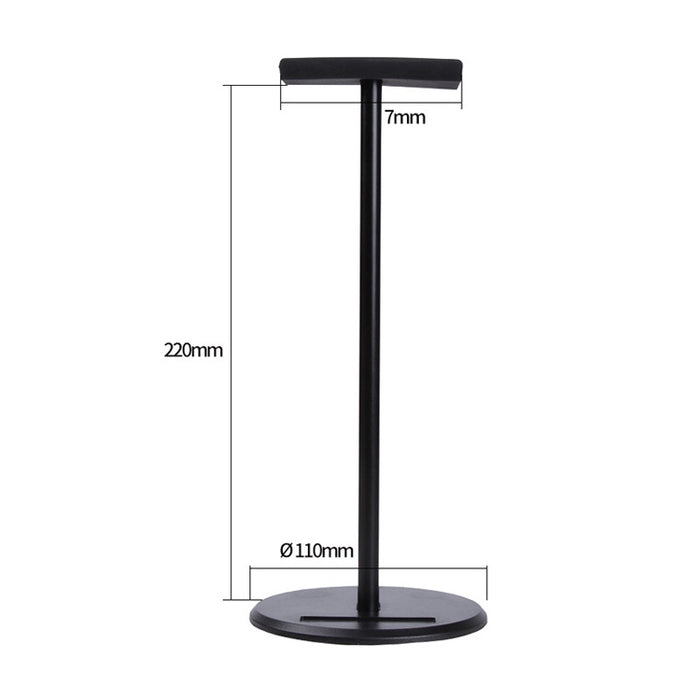 X1 Soporte universal desmontable para auriculares de aleación de aluminio