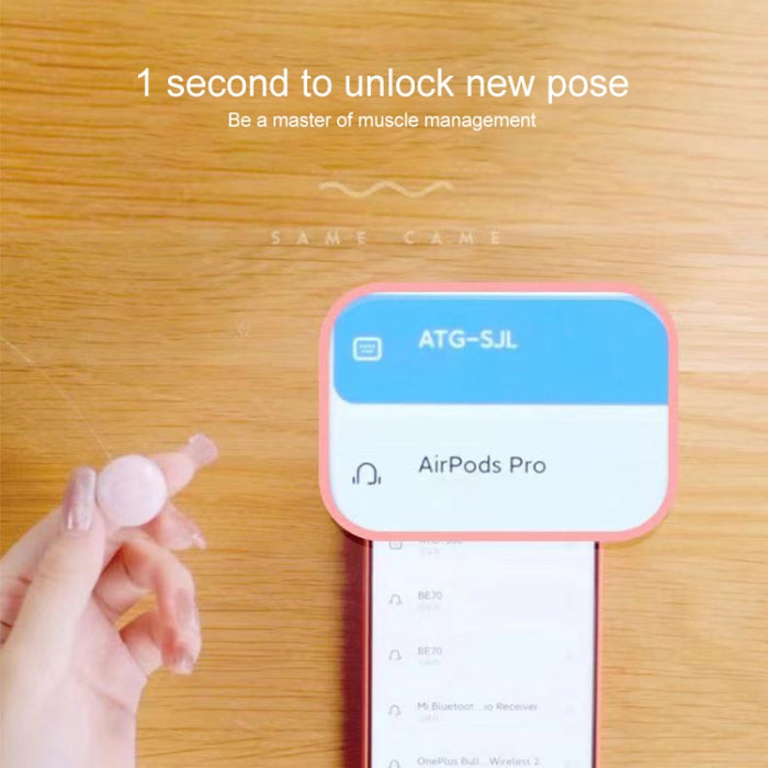 Controlador de vídeo Bluetooth con la punta del dedo