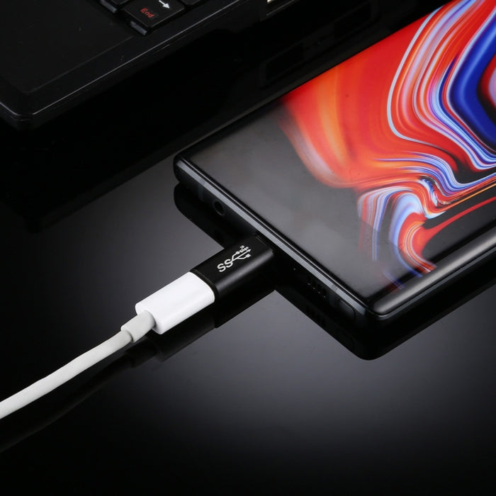Adaptador convertidor USB-C/Tipo-C hembra a macho