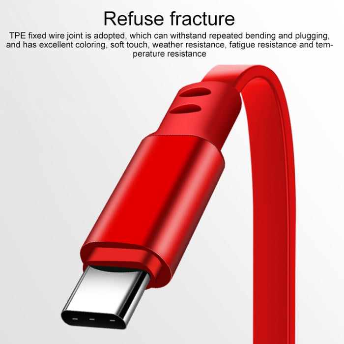 1,2 m 3,5 A máx. 3 en 1 USB a USB-C / Type-C + 8 pines + cable de carga retráctil micro USB