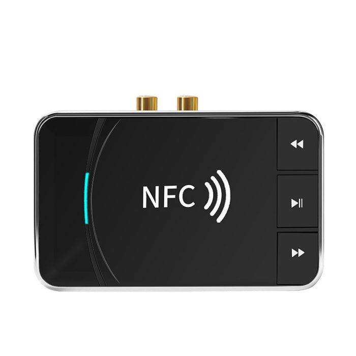 N100 NFC Desktop Bluetooth 5.0 Receptor y transmisor Adaptador de audio para altavoz Bluetooth para automóvil