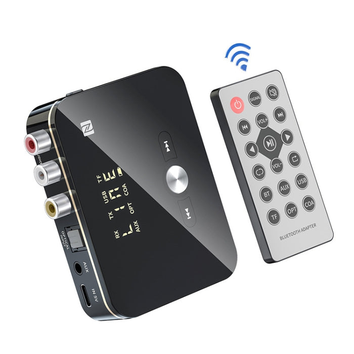 M8 NFC 2 en 1 NFC Receptor Transmisor de Audio Coaxial Óptico Bluetooth 5.0 con Pantalla Digital