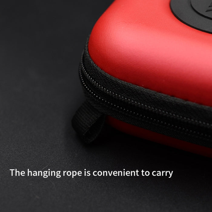 Estuche receptor de PU portátil para auriculares con cargador de cable de datos KZ