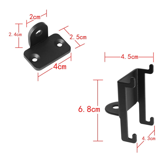 Para Bose Virtually Invisible 300 soporte de montaje en pared para altavoz envolvente inalámbrico, For Bose Virtually Invisible 300
