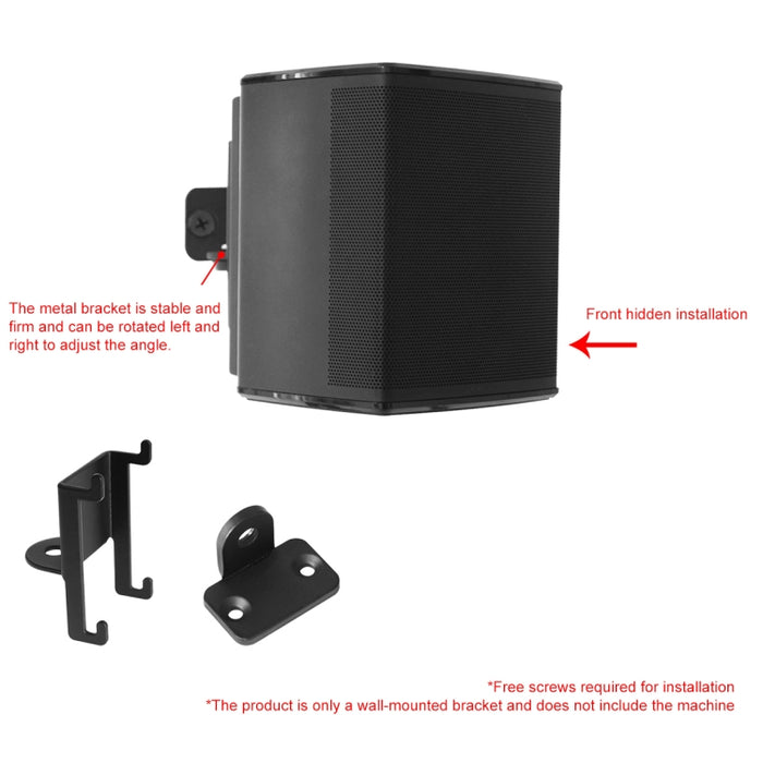 Para Bose Virtually Invisible 300 soporte de montaje en pared para altavoz envolvente inalámbrico, For Bose Virtually Invisible 300