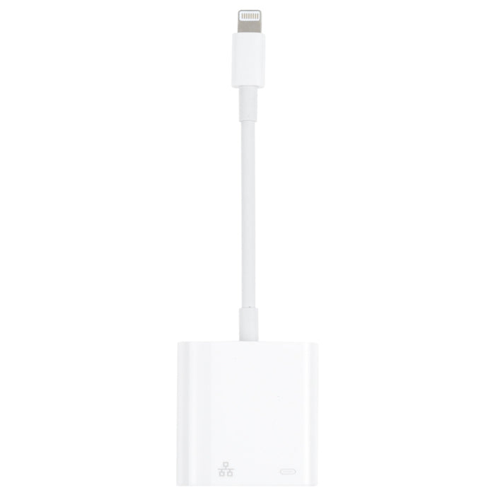 NK-1035H 2 en 1 Adaptador macho de 8 pines a Ethernet de 1000 M + adaptador hembra de alimentación de 8 pines