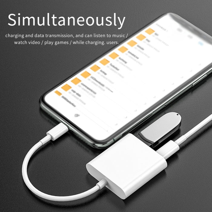 Adaptador de lector de cámara con cable de carga de datos de 11 cm y 8 pines macho a USB y 8 pines, sistema de soporte superior a iOS 9.2