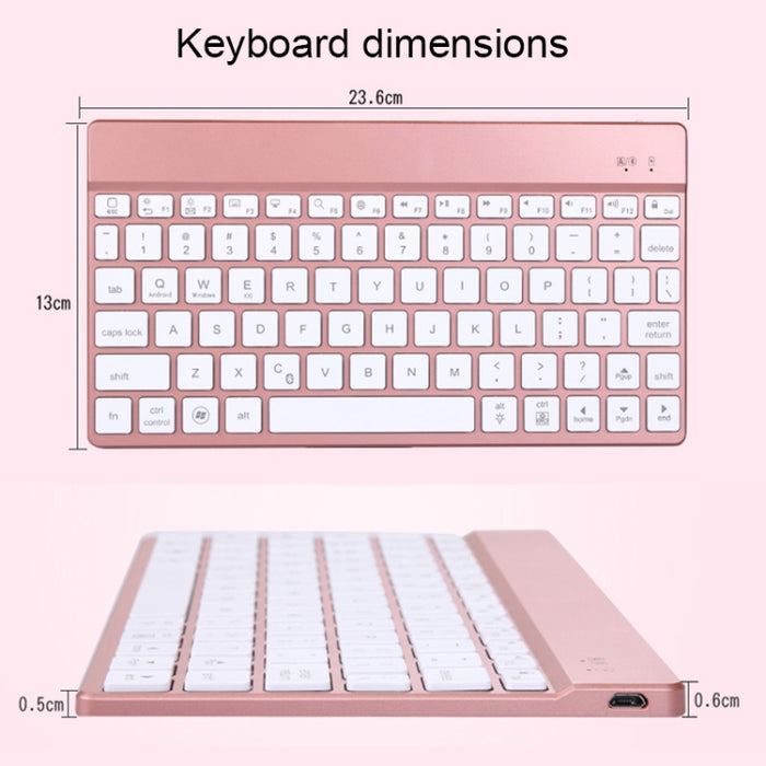 Teclado Bluetooth desmontable 508A + Funda de cuero con tapa horizontal para tableta con soporte y retroiluminación colorida para iPad Pro de 9,7 pulgadas, iPad Air, iPad Air 2, iPad de 9,7 pulgadas (2017), iPad de 9,7 pulgadas (2018)