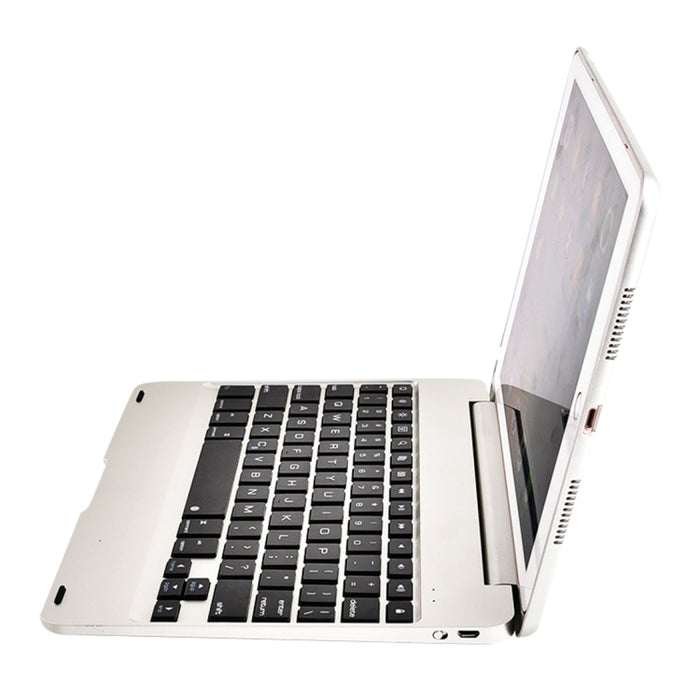 F19B para iPad 9.7 (2017/2018) y iPad Air y Air 2 y iPad Pro 9.7 y nuevo iPad de 9.7 pulgadas (2017) Funda para tableta con tapa horizontal ABS ultrafina + teclado Bluetooth