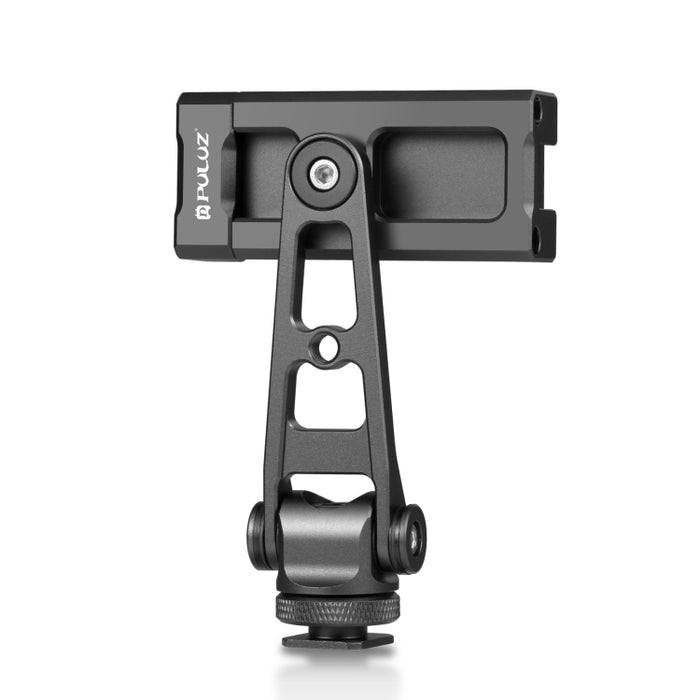 PULUZ Z-axis 360 Rotación Zapatos fríos Soporte de abrazadera de teléfono de aleación de aluminio