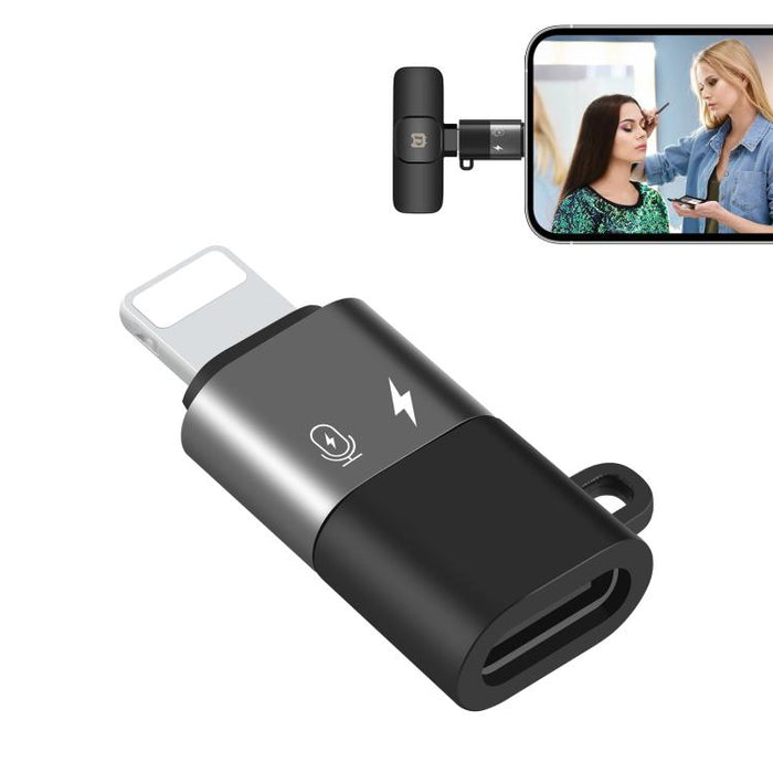 Adaptador PULUZ de 8 pines a USB-C / Type-C PD OTG, 8 Pin OTG Adapter