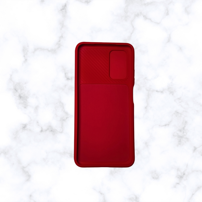 Para Xiaomi Redmi 9T/ Poco M3 Funda protectora Antishock Liso (Rojo)