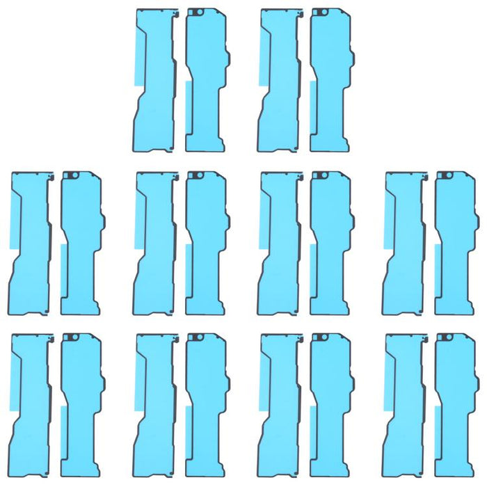 10 adhesivos para la carcasa frontal de la pantalla LCD principal del Samsung Galaxy Z Fold6 SM-F956B