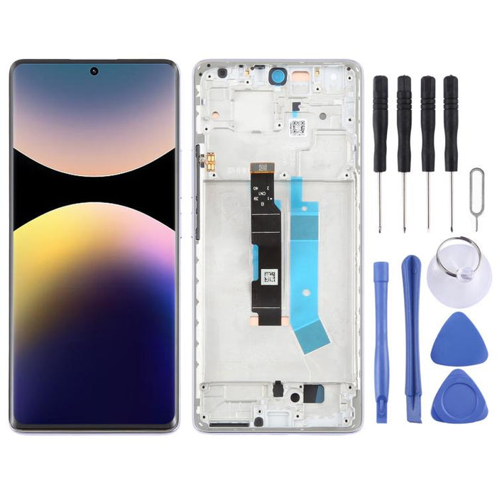 For Xiaomi Redmi Note 14 Pro 4G AMOLED Original LCD Screen Digitizer Full Assembly with Frame, For Xiaomi Redmi Note 14 Pro 4G (Original), For Xiaomi Redmi Note 14 Pro 4G(Original)