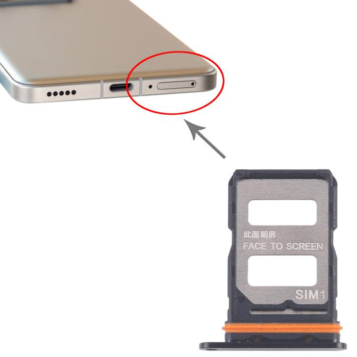 For Xiaomi 14T Pro 5G 10pcs Original SIM Card Tray, For Xiaomi 14T Pro 5G(Original)