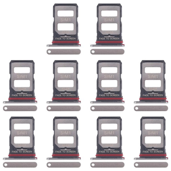 For Xiaomi 14T 5G 10pcs Original SIM Card Tray + SIM Card Tray, For Xiaomi 14T 5G(Original)