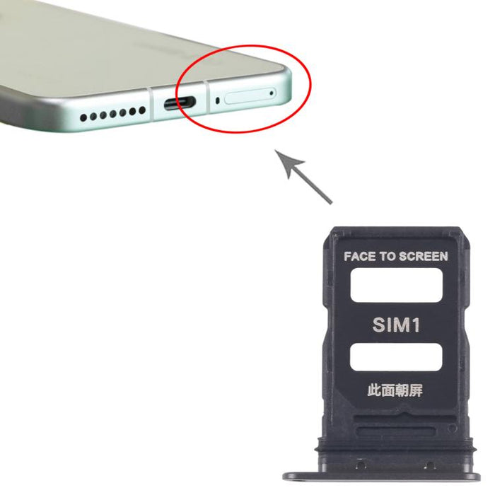 For Xiaomi 15 10pcs Original SIM Card Tray + SIM Card Tray, For Xiaomi 15(Original)