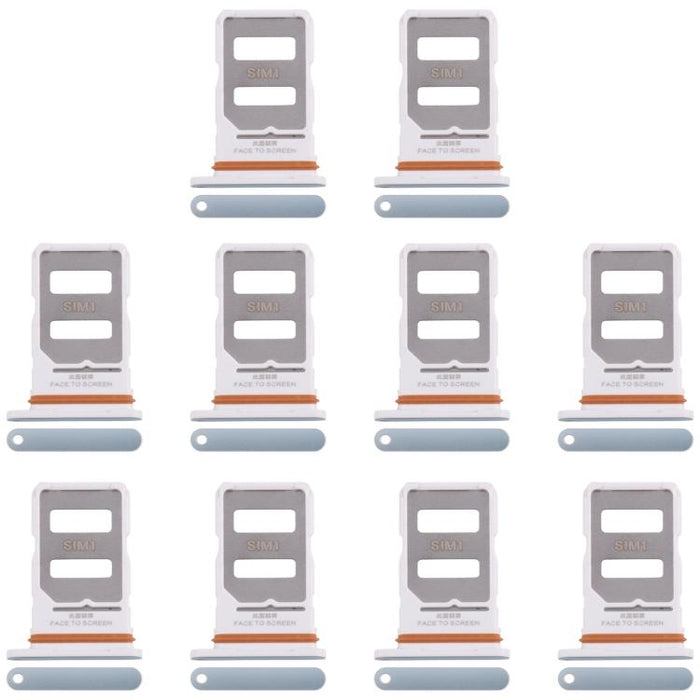 For Xiaomi 14T Pro+ 5G 10pcs Original SIM Card Tray + SIM Card Tray, For Xiaomi Redmi Note 14 Pro+ 5G(Original)