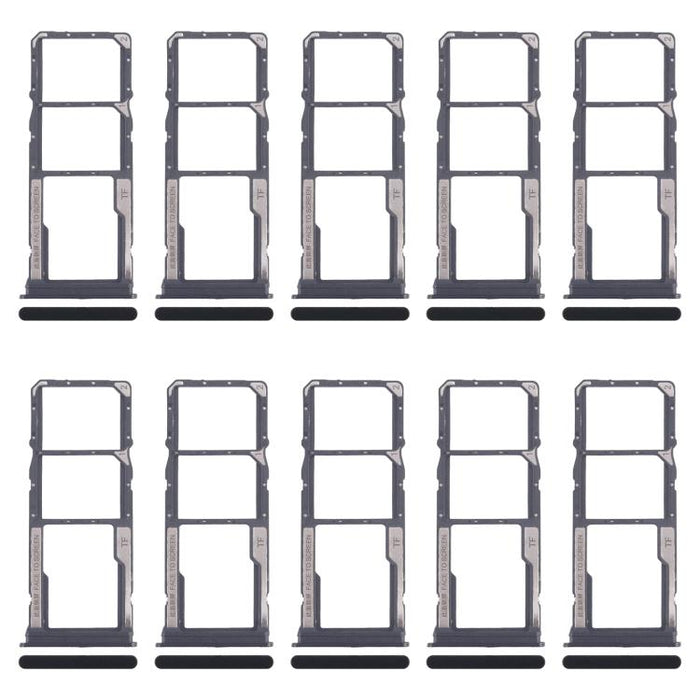 For Xiaomi Redmi 14R 5G 10pcs Original SIM Card Tray + SIM Card Tray + Micro SD Card Tray, For Xiaomi Redmi 14R 5G(Original)