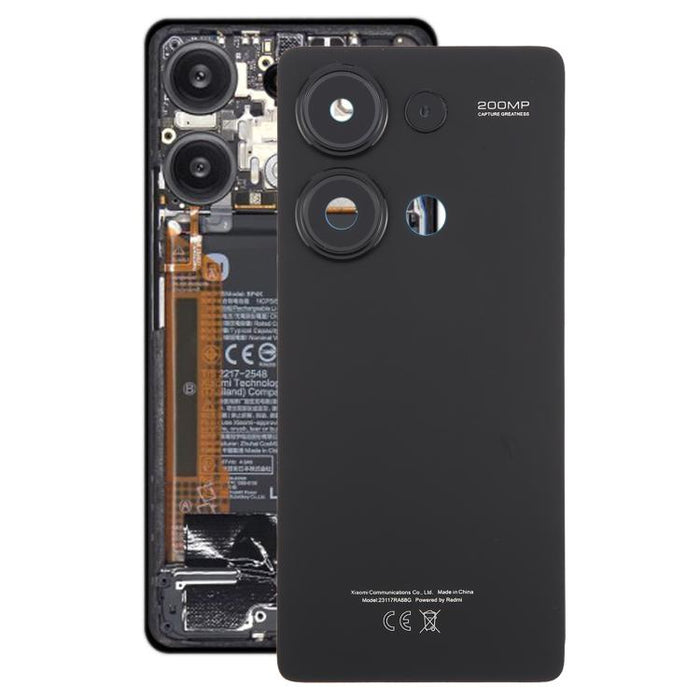 For Xiaomi Redmi Note 13 Pro 4G OEM Back Cover with Camera Lens Cover, For Xiaomi Redmi Note 13 Pro 4G(with Camera Lens Cover)
