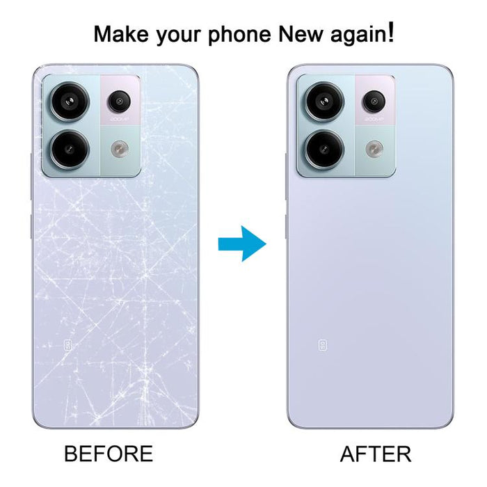 For Xiaomi Redmi Note 13 Pro 5G OEM Back Cover with Camera Lens Cover, For Xiaomi Redmi Note 13 Pro 5G(with Camera Lens Cover)