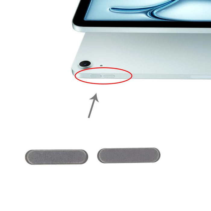 Botón de control de volumen para iPad Air 11 / Air 13 (2026, 2025, 2024), For iPad Air 11 / Air 13 2026 2025 2024