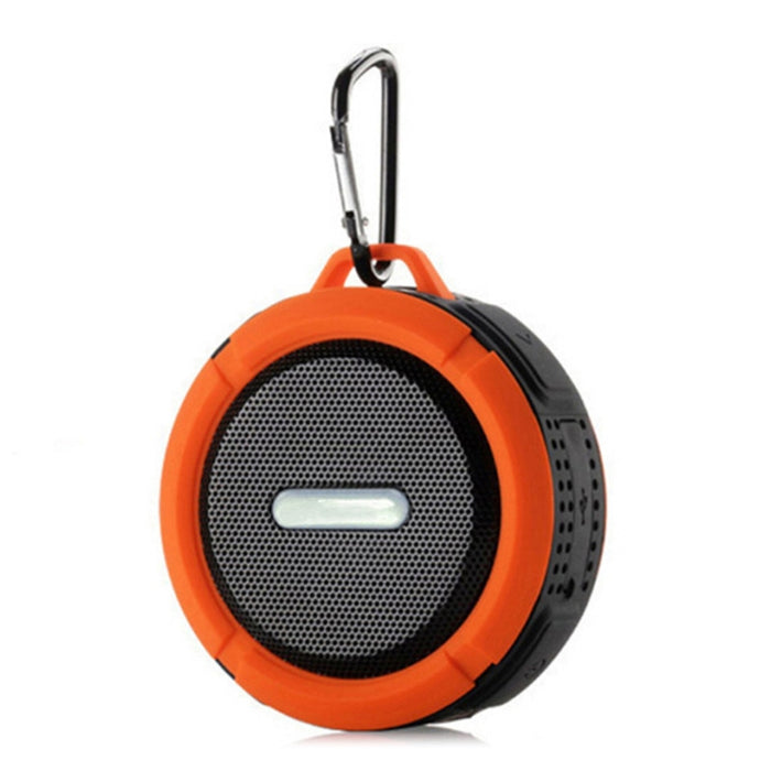 Altavoz Bluetooth impermeable para exteriores C6 con succión, compatible con llamadas manos libres