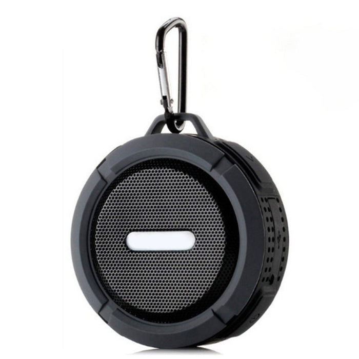 Altavoz Bluetooth impermeable para exteriores C6 con succión, compatible con llamadas manos libres