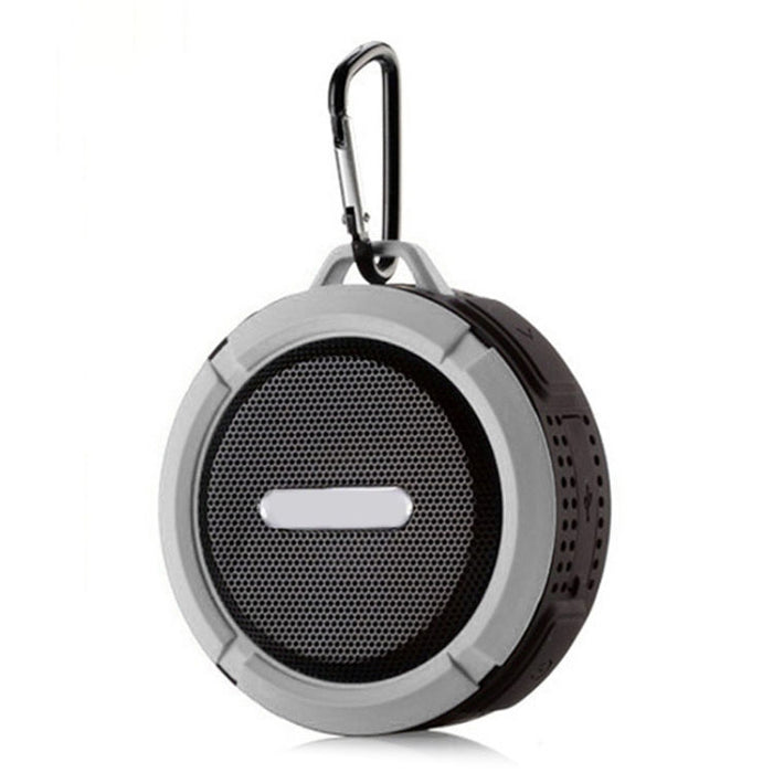 Altavoz Bluetooth impermeable para exteriores C6 con succión, compatible con llamadas manos libres