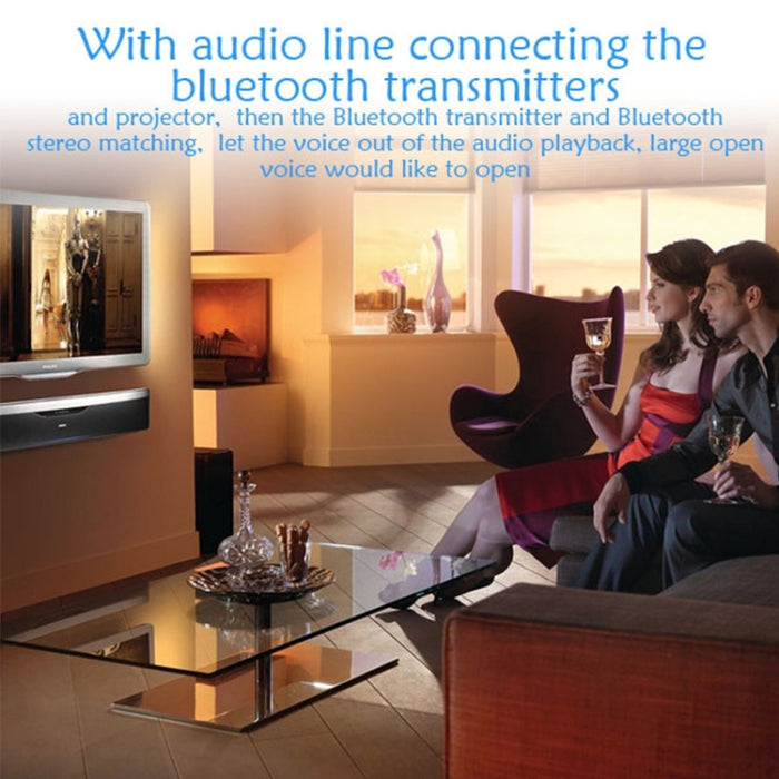 TS-BTDF01 Transmisor de audio coaxial óptico digital portátil Bluetooth 2.1 con conector de 3,5 mm para auriculares con altavoz Bluetooth / reproductor MP3 / MP4