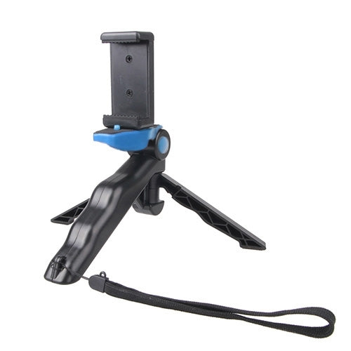 Empuñadura portátil/mini trípode Steadicam Curve con clip recto para GoPro HERO 4/3/3+/SJ4000/SJ5000/SJ6000 Sports DV/cámara digital/iPhone, Galaxy y otros teléfonos móviles