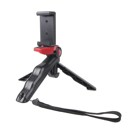 Empuñadura portátil/mini trípode Steadicam Curve con clip recto para GoPro HERO 4/3/3+/SJ4000/SJ5000/SJ6000 Sports DV/cámara digital/iPhone, Galaxy y otros teléfonos móviles