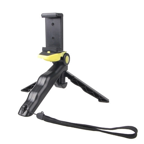 Empuñadura portátil/mini trípode Steadicam Curve con clip recto para GoPro HERO 4/3/3+/SJ4000/SJ5000/SJ6000 Sports DV/cámara digital/iPhone, Galaxy y otros teléfonos móviles