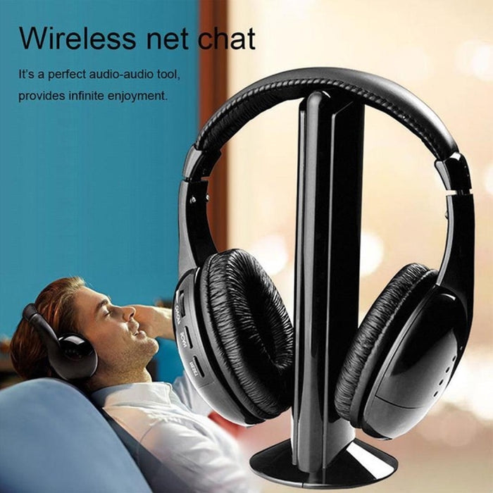 MH2001 Hi-Fi 5 en 1 Receptor + Emisor Auricular Inalámbrico