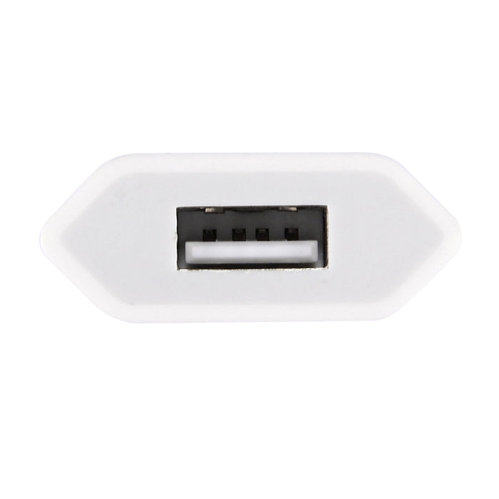 Cargador de viaje con puerto USB único de 5V / 1A, enchufe de la UE