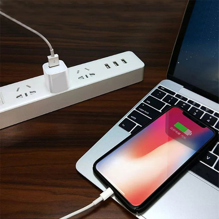 Cargador USB con enchufe original de EE. UU.