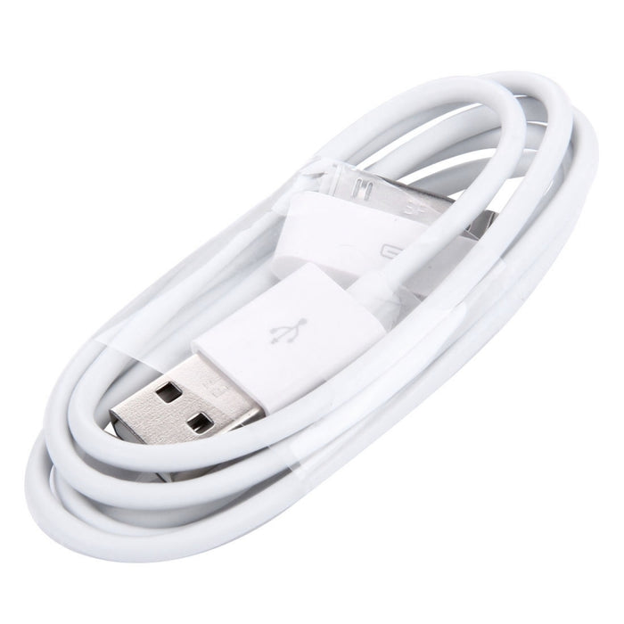 Cable USB para iPhone 4 y 4S, iPhone 3GS/3G, iPad 2, iPod Touch, Longitud: 1 m (con embalaje)