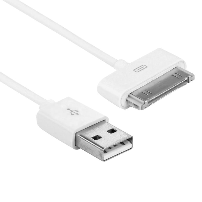 Cable USB para iPhone 4 y 4S, iPhone 3GS/3G, iPad 2, iPod Touch, Longitud: 1 m (con embalaje)