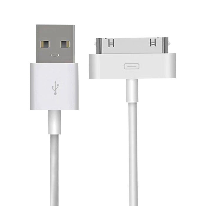 Cable de sincronización de datos de 2 m y 30 pines para iPhone 4 y 4S, iPhone 3GS / 3G, iPad 3 / iPad 2 / iPad