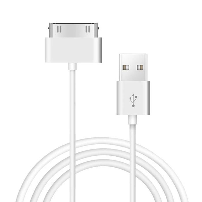 Cable de carga/sincronización de datos USB de doble cara de 2 m para iPhone 4 y 4S / iPhone 3GS / 3G / iPad 3 / iPad 2 / iPad / iPod Touch