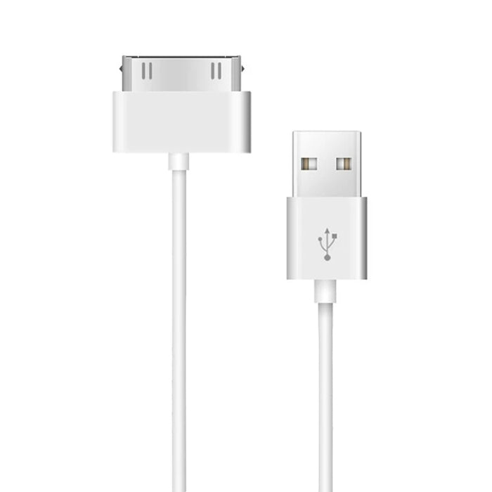 Cable de carga/sincronización de datos USB de doble cara de 1 m para iPhone 4 y 4S / iPhone 3GS / 3G / iPad 3 / iPad 2 / iPad / iPod Touch