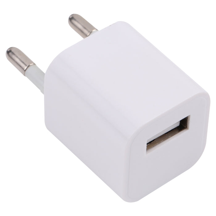 Mini cargador de viaje con interfaz USB única A2165 5V 1A, enchufe de EE. UU.